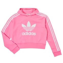 Discount adidas Originals - CROPPED HOODIE Rose
