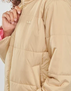 Clearance adidas Originals - SHORT PUFFER beigemagique