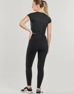 Sale adidas Performance - Hyperglam Training Emboss T-Shirt Noir