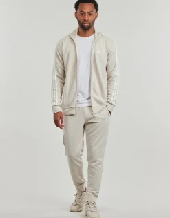 Hot Adidas Sportswear - Basic 3-Stripes French Terry Track Suit Gris