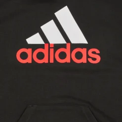 Adidas Sportswear - Essentials Two-Colored Big Logo Cotton Hoodie Outlet