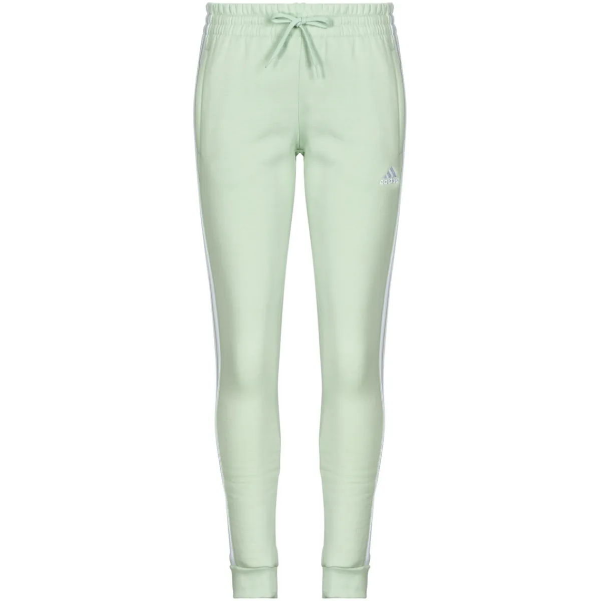 Adidas Sportswear - Essentials 3-Stripes Fleece Joggers Vert Outlet