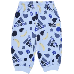 Discount Adidas Sportswear - Essentials Allover Print Jogger Set Marine