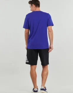 Adidas Sportswear - Essentials Single Jersey Embroidered Small Logo T-Shirt Bleu Online