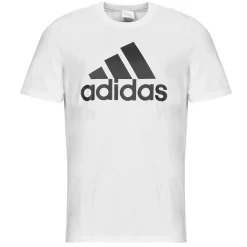 Online Adidas Sportswear - Essentials Single Jersey Big Logo T-Shirt Blanc