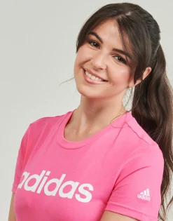Adidas Sportswear - Essentials Slim Logo T-Shirt Rose Outlet
