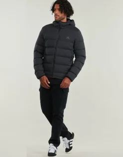 Adidas Sportswear - Helionic Stretch Hooded Down Jacket