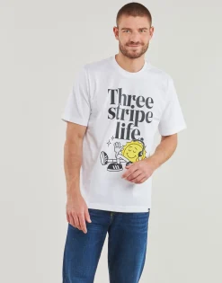 Adidas Sportswear - Positivity Graphic T-Shirt Blanc