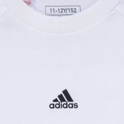 Clearance Adidas Sportswear - Street Jam 2-in-1 Long Sleeve Long-Sleeve Top Blanc