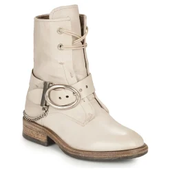 Airstep / A.S.98 - FLOWER BUCKLE Beige Outlet