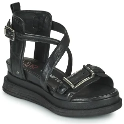 Airstep / A.S.98 - LAGOS BUCKLE Noir Outlet