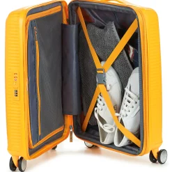 American Tourister - SOUNDBOX SPINNER 55/20 TSA EXP Jaune Discount