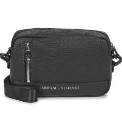 Armani Exchange - CAMERA CASE - MAN'S CAMERA CASE Noir Outlet