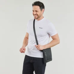 Hot Armani Exchange - FLAT CROSSBODY Noir