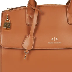 Armani Exchange - TOTE L - WOMAN'S TOTE L Cognac Clearance