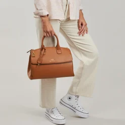 Armani Exchange - TOTE L - WOMAN'S TOTE L Cognac Clearance