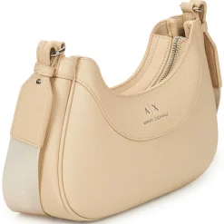Online Armani Exchange - WAVE HOBO S Ivoire