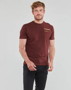 Clearance Ben Sherman - PIQUE POCKETT Bordeaux