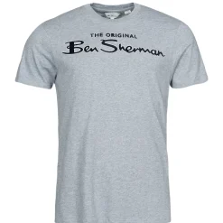 Outlet Ben Sherman - SIGNATURE FLOCK TEE Gris