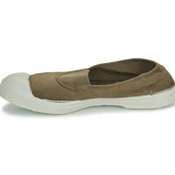 Outlet Bensimon - TENNIS ELASTIQUE Kaki