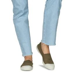 Outlet Bensimon - TENNIS ELASTIQUE Kaki