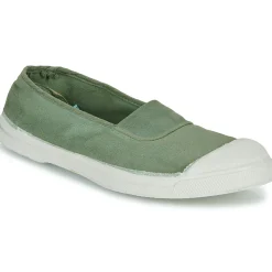 Bensimon - TENNIS ELASTIQUE Sauge Sale