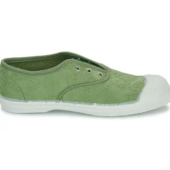 Bensimon - TENNIS ELLY BRODERIE ANGLAISE Vert Sale