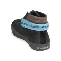 Bikkembergs - PLUS MID SUEDE Noir Online
