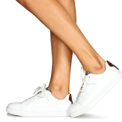 Discount Bons baisers de Paname - SIMONE GLITTER TONGUE Blanc