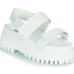 Online Bronx - GROOVY-SANDAL Blanc