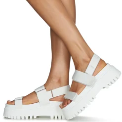 Online Bronx - GROOVY-SANDAL Blanc