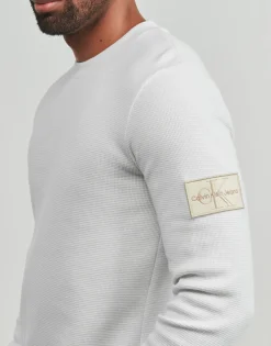 Calvin Klein Jeans - BADGE WAFFLE LS TEE