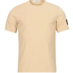 Outlet Calvin Klein Jeans - BADGE REGULAR TEE Beige