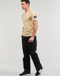 Outlet Calvin Klein Jeans - BADGE REGULAR TEE Beige