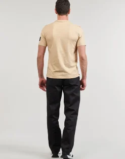 Outlet Calvin Klein Jeans - BADGE REGULAR TEE Beige