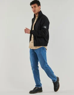 Calvin Klein Jeans - CASUAL UTILITY HARRINGTON Noir Outlet