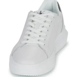 Calvin Klein Jeans - CHUNKY CUPSOLE MONO LTH WN Blanc Hot