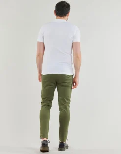 Calvin Klein Jeans - CK EMBRO BADGE SLIM POLO Blanc Sale