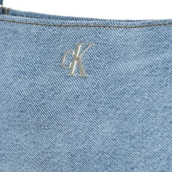 New Calvin Klein Jeans - DENIM SHOULDER POUCH W/STRAP Bleu