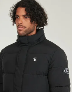 Calvin Klein Jeans - ESSENTIALS NON DOWN LONG PARKA Noir Sale