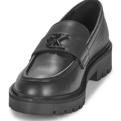 Online Calvin Klein Jeans - FLATFORM LOAFER HW MGLTH Noir
