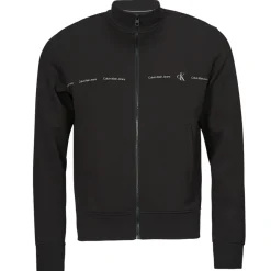 Calvin Klein Jeans - LOGO REPEAT ZIP THROUGH Noir New