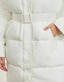 Calvin Klein Jeans - LOGO BELT LONG PUFFER