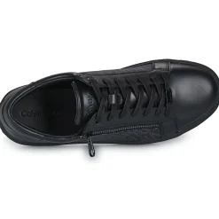 Online Calvin Klein Jeans - LOW TOP LACE UP W/ZIP MONO Noir