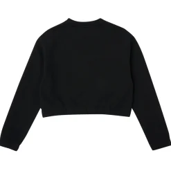 Hot Calvin Klein Jeans - METALLIC BOX LOGO SWEATSHIRT Noir