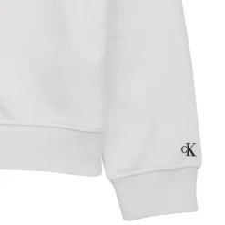 Calvin Klein Jeans - MINI BLOCK LOGO HOODIE Blanc Discount