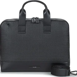 Hot Calvin Klein Jeans - MODERN BAR SLIM LAPTOP BAG MONO Noir