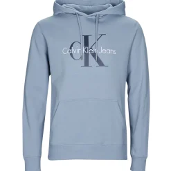 Calvin Klein Jeans - MONOLOGO REGULAR HOODIE Bleu New