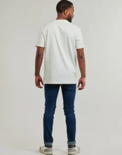 Best Calvin Klein Jeans - MONOLOGO TEE Blanc