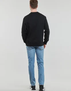 Best Calvin Klein Jeans - MONOLOGO STENCIL CREW NECK Noir